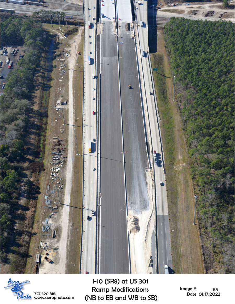 I-10 at U.S. 301 Improvements Aerials